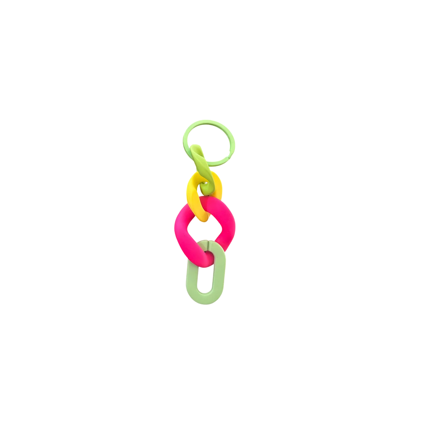Green Multi Colour Link Chain
