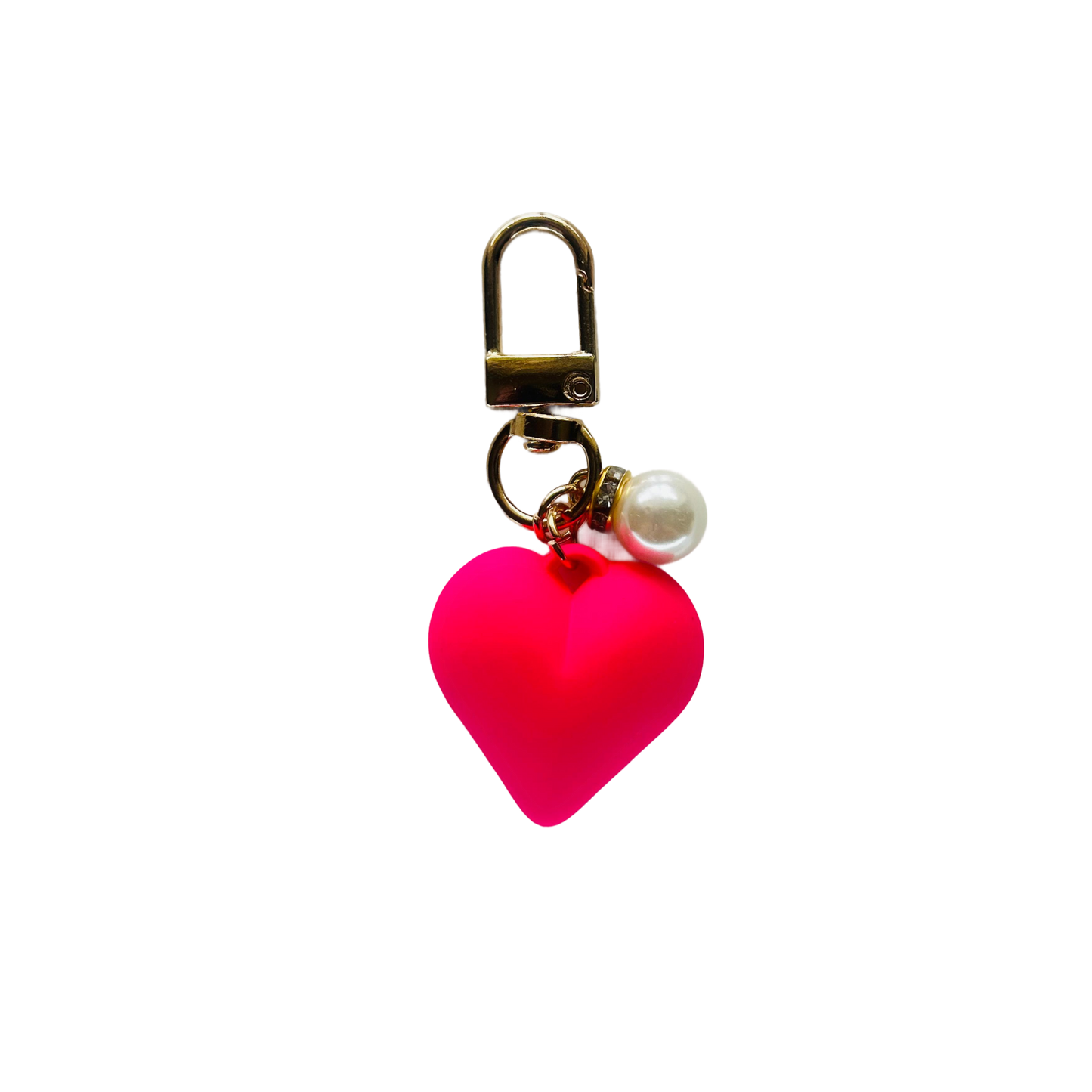 Neon Pink Heart - Chain