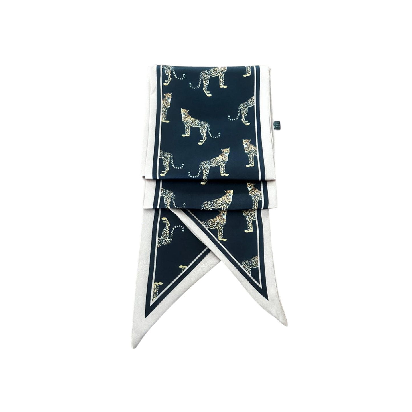 Scarf - Black Leopard