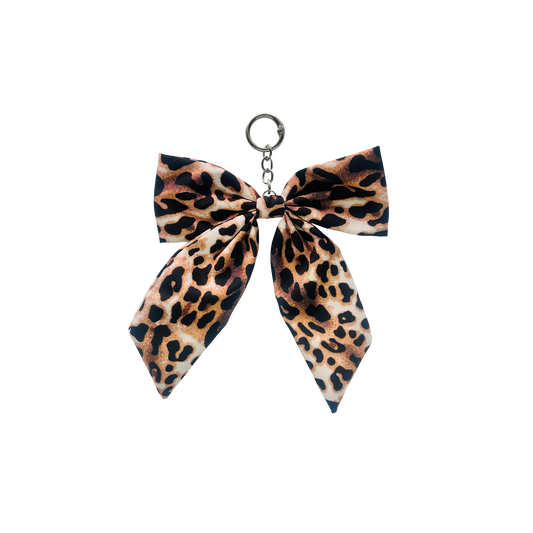Bow Chain Leopard Prin