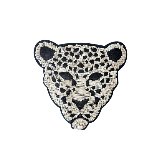 The Gold & Black Leopard Face