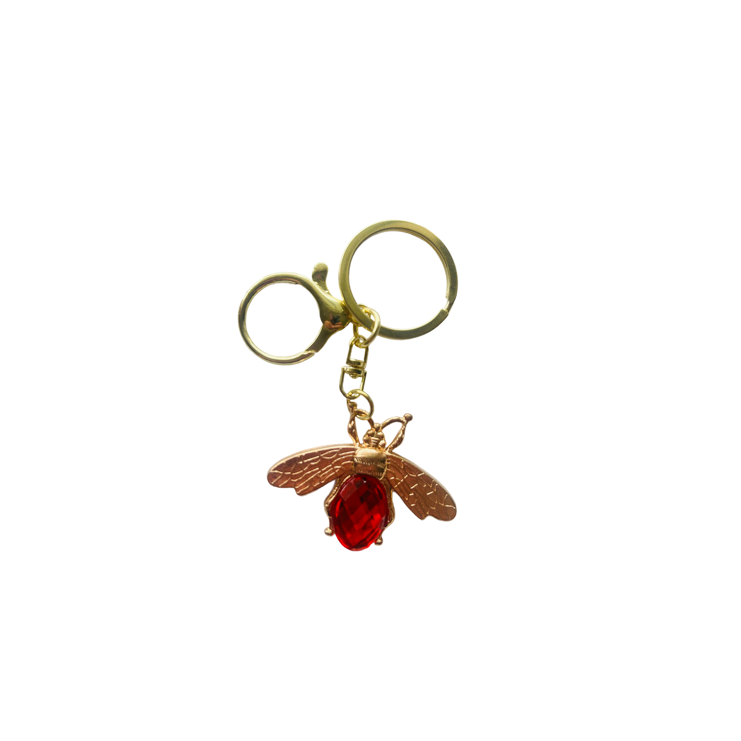 Bee Red Rhinestone Chain