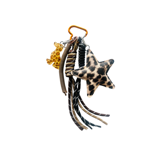 Star- Leopard Print Chain